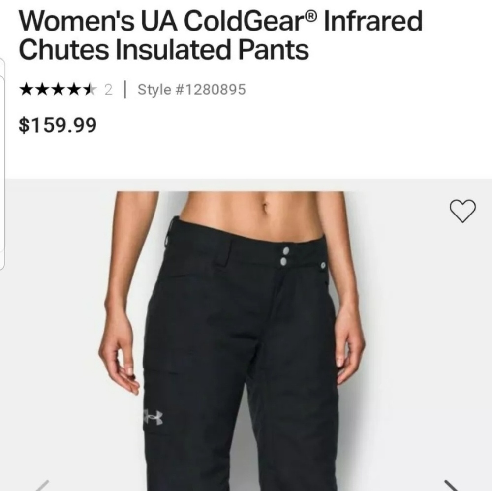 Under Armour Cold Gear Infrared Insulated Ski Snow